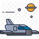 Mspace Shuttle Space Shuttle Flying Jet Icon