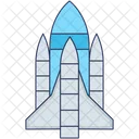 Space Shuttle Spaceship Launch Icon