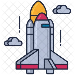 Space Shuttle Launch  Icon
