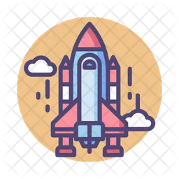 Space Shuttle Launch  Icon