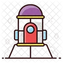 Space Station Space Exploration Satellite House Icône