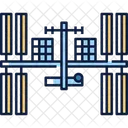 Space Station Satellite Spacecraft Icône