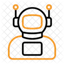 Space Suite Astronaut Helmet Icon