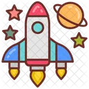 Space Tourism Space Trip Space Journey Icon