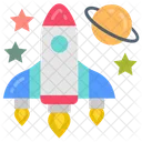 Space Tourism Space Trip Space Journey Icon