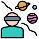 Space Virtual Reality  Icon