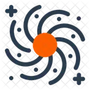 Space Vortex Wormhole Time Icon