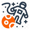 Space Walk Spacewalk Icon Icon