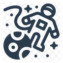 Space Walk Spacewalk Icon Icon