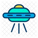 Spaceship Space Space Craft Icon
