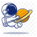 Spaceman Universe Space Icon