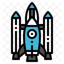 Spaceship Rocket Shuttle Icon