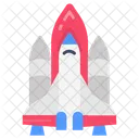 Spaceship Starship Rocket Icon