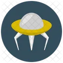 Alien Space Ship Icon