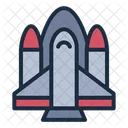 Spaceship Space Shuttle Startup Icon