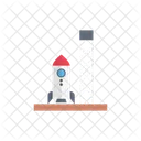 Spaceship Rocket Tower Icon