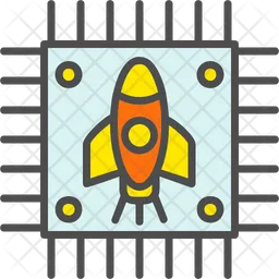 Spaceship Chip  Icon