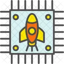 Spaceship Chip Space Spaceship Icon