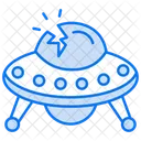 Spaceship crash  Icon