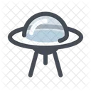 Spaceship Universe Invasion Icon