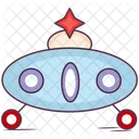 Space Station Satellite Dish Astronomy Icon