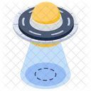 Spaceship Spacecraft Space Shuttle Science Equipment Icon