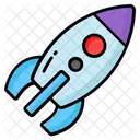 Spaceship Rocket Toy Icon