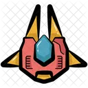 Spaceship Spacecraft Rocket Icon