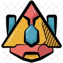 Spaceship Spacecraft Rocket Icon