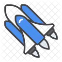 Spaceship Rocket Rocket Launch Icon