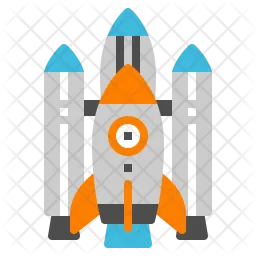 Spaceship Shuttle  Icon