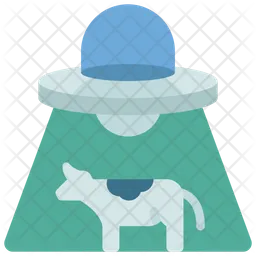 Spaceship Takeover Animal  Icon