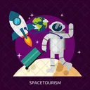 Spacetourism Space Universe Icon