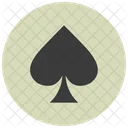 Spade Card Gambling Icon