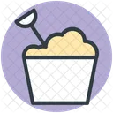Spade Bucket Sandcastle Icon