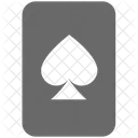 Spade Card  Icon