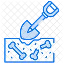 Spade Digging Spade Shovel Icon