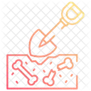 Spade Digging Spade Shovel Icon