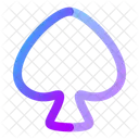 Spades Card Gambling Icon