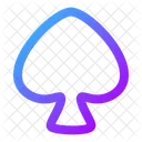 Spades Card Gambling Icon