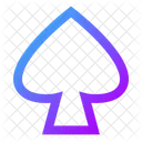 Spades Card Gambling Icon