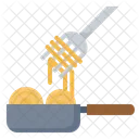 Cooking Meal Spaghetti Icon