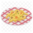 Spaghetti Noodles Pasta Icon
