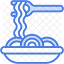 Spaghetti Nudeln Italienisches Essen Symbol