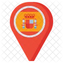 Spain Location Pin  Icon