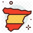 Spain Map  Icon