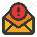 Spam Warning Message Icon