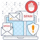 Infected Mail Email Virus Spam Icon