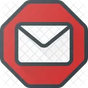 Spam E Mail Benachrichtigungen Symbol