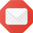 Spam E Mail Benachrichtigungen Symbol